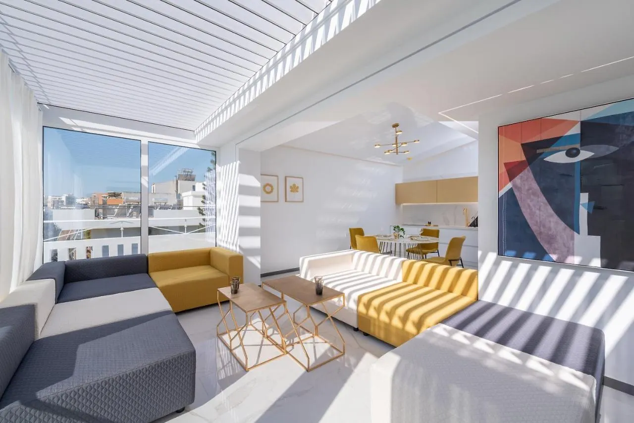 H Experience Spectacular Rooftop Loft Iraklion Griekenland