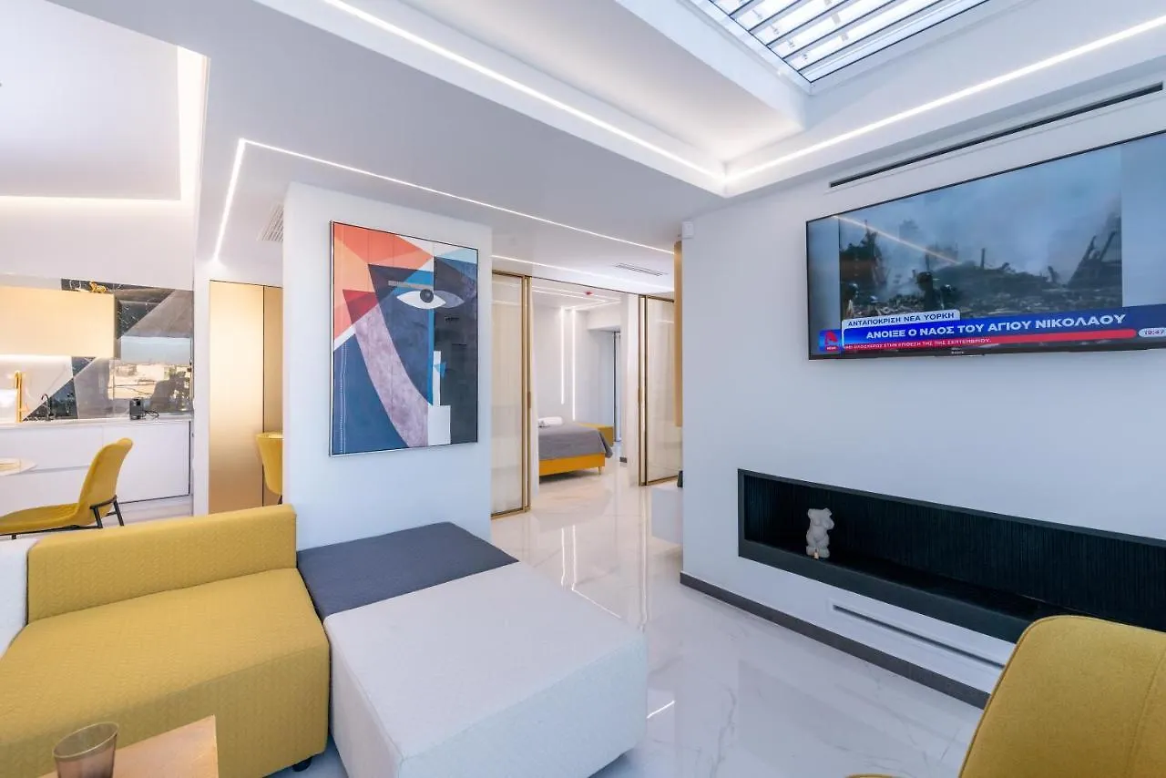 H Experience Spectacular Rooftop Loft Iraklion Griekenland